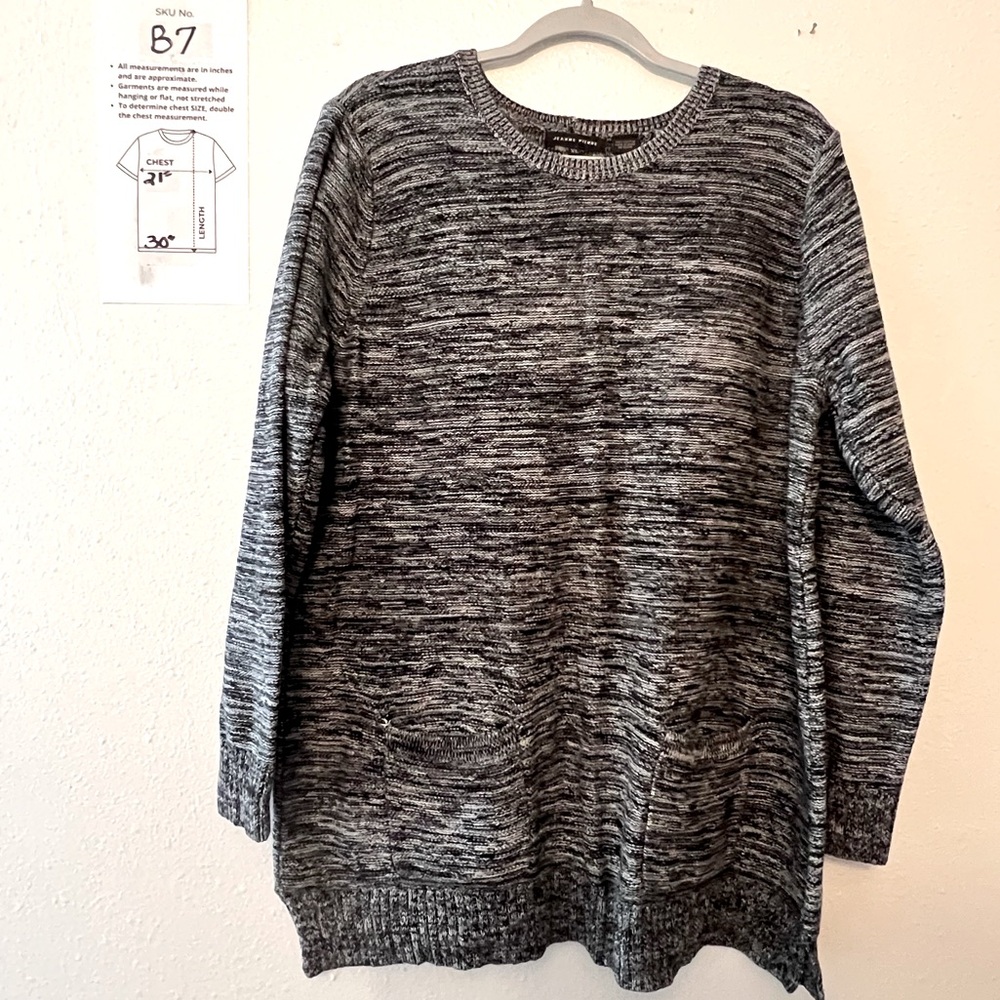 Gray sweater